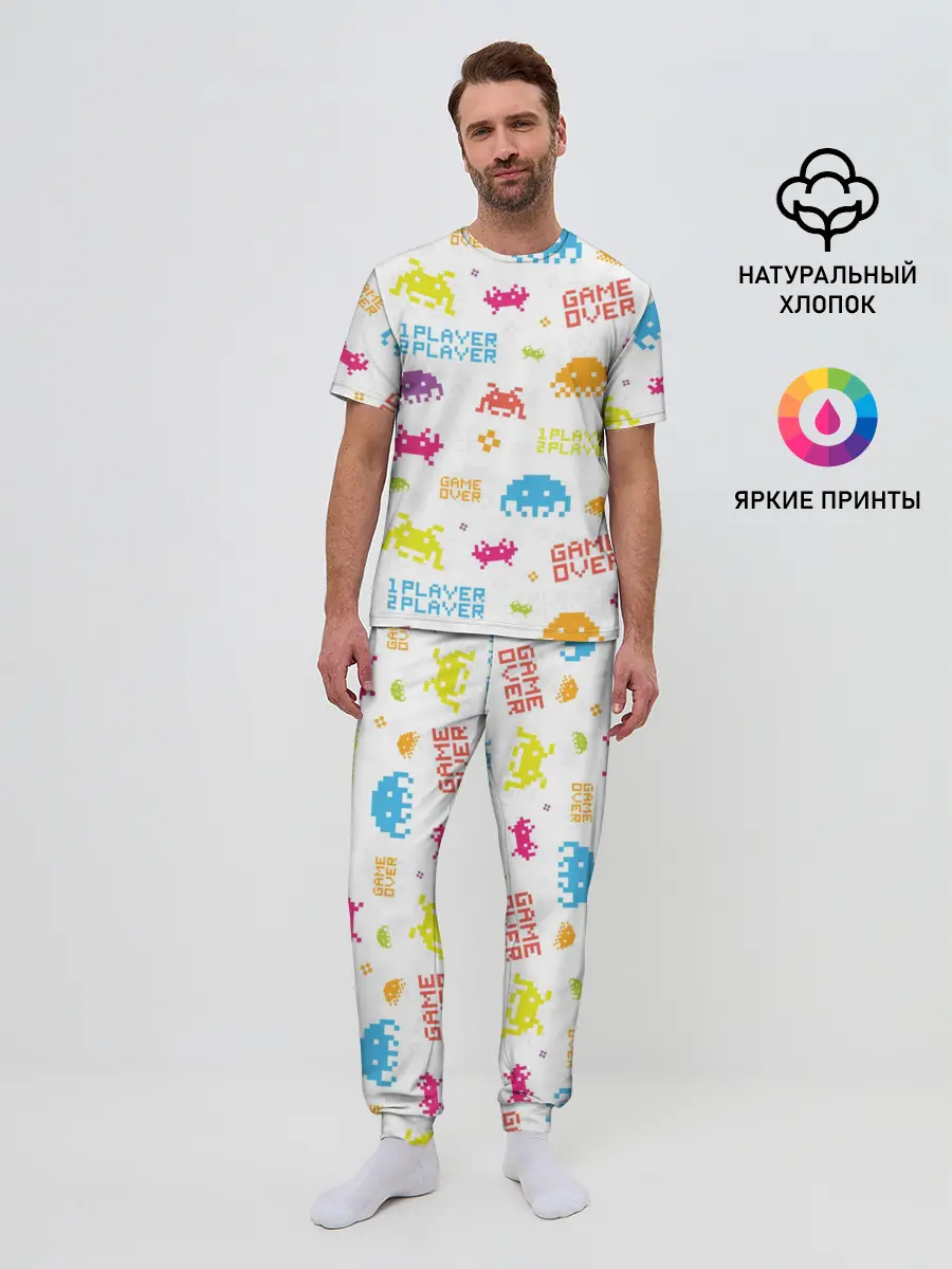 Мужская пижама с брюками / Players