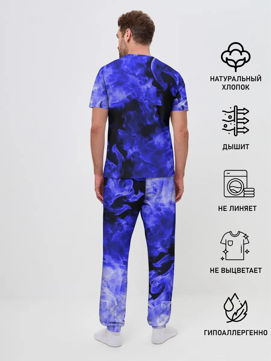 Мужская пижама с брюками / MITSUBISHI