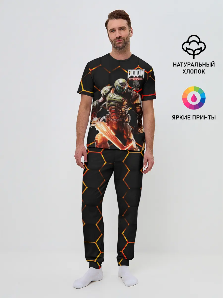 Мужская пижама с брюками / DOOM | Броня