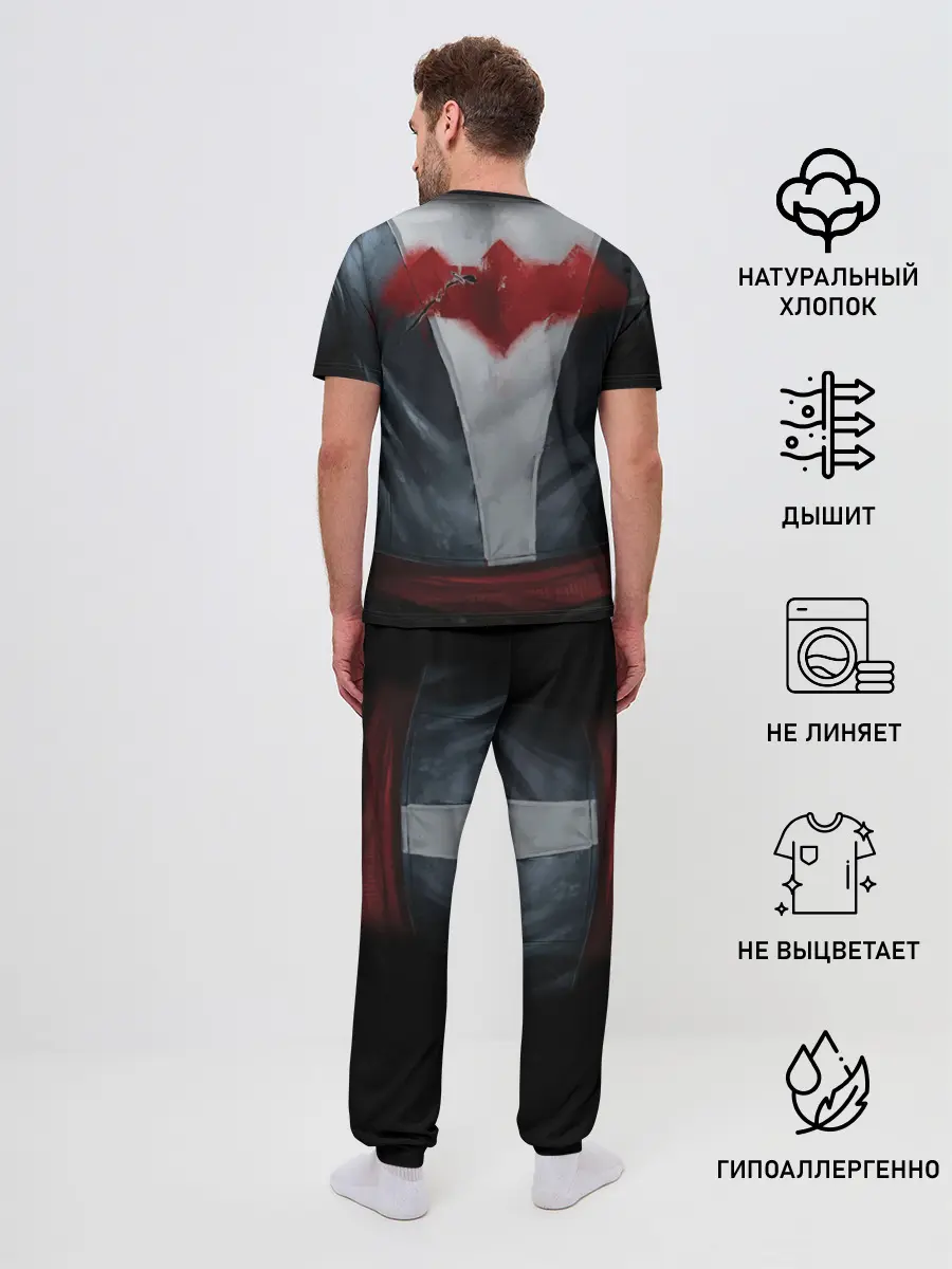 Мужская пижама с брюками / Red Hood