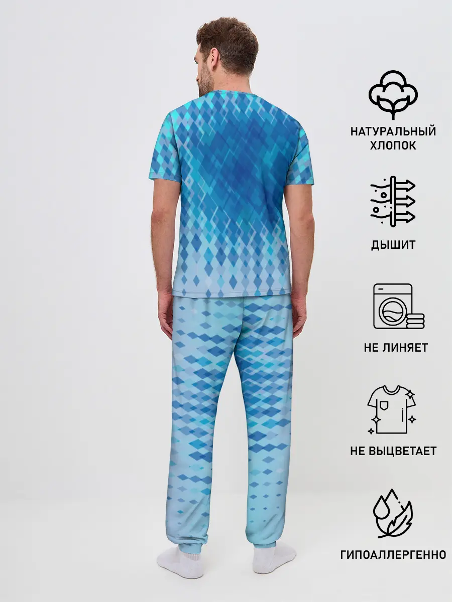 Мужская пижама с брюками / Metal Sonic