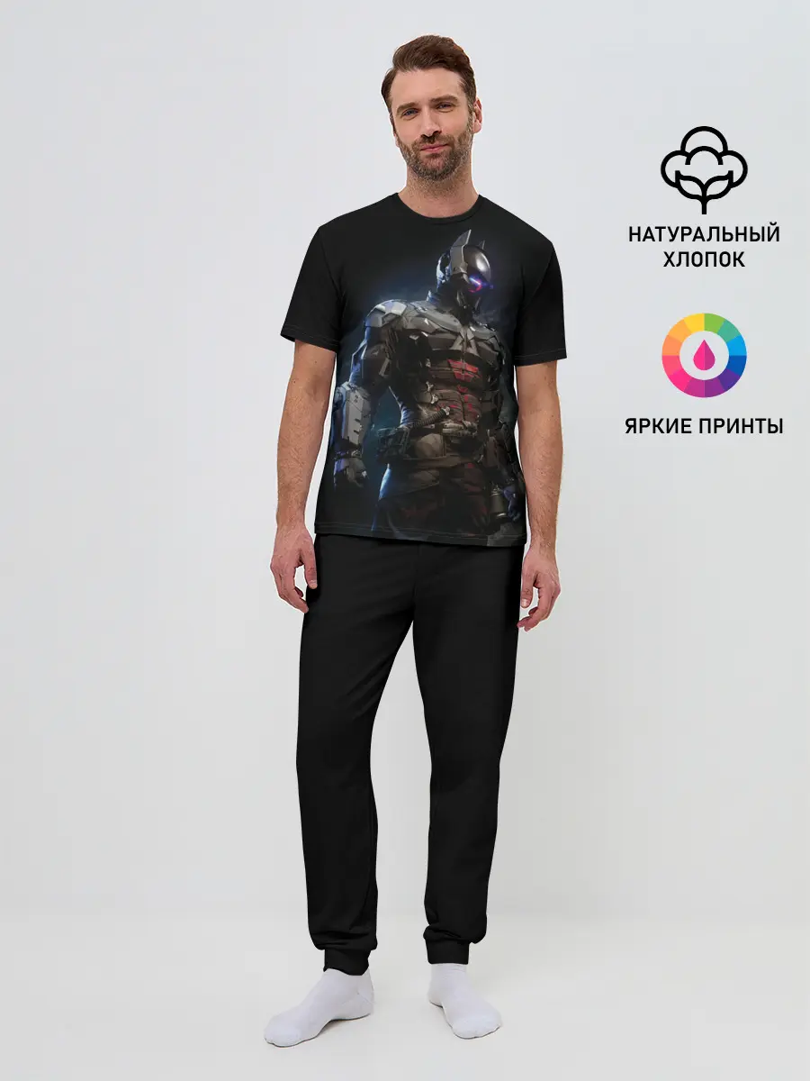 Мужская пижама с брюками / Batman: Arkham Knight