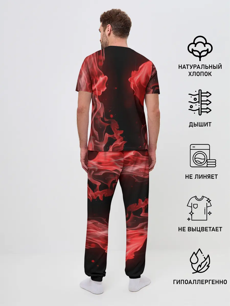 Мужская пижама с брюками / BMW