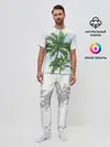 Мужская пижама с брюками / Пальмы над головой