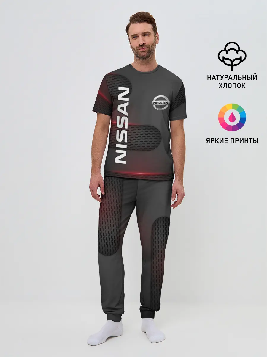 Мужская пижама с брюками / NISSAN