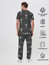 Мужская пижама с брюками / Орнамент Черепа