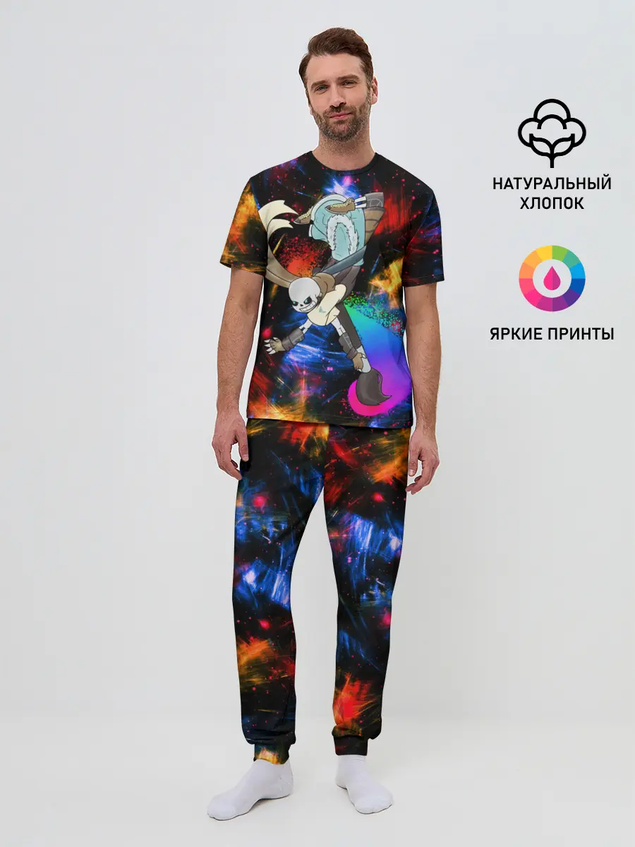 Мужская пижама с брюками / Санс | Undertale