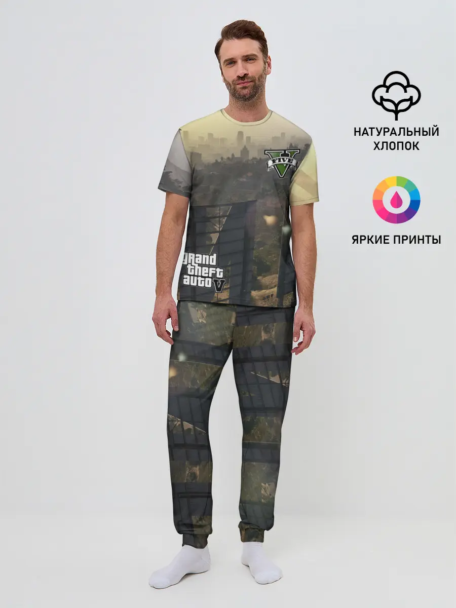 Мужская пижама с брюками / GTA V