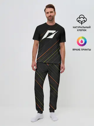 Мужская пижама с брюками / Need for speed Shift