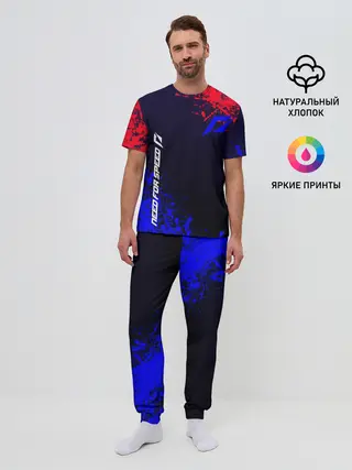 Мужская пижама с брюками / Need for speed Shift