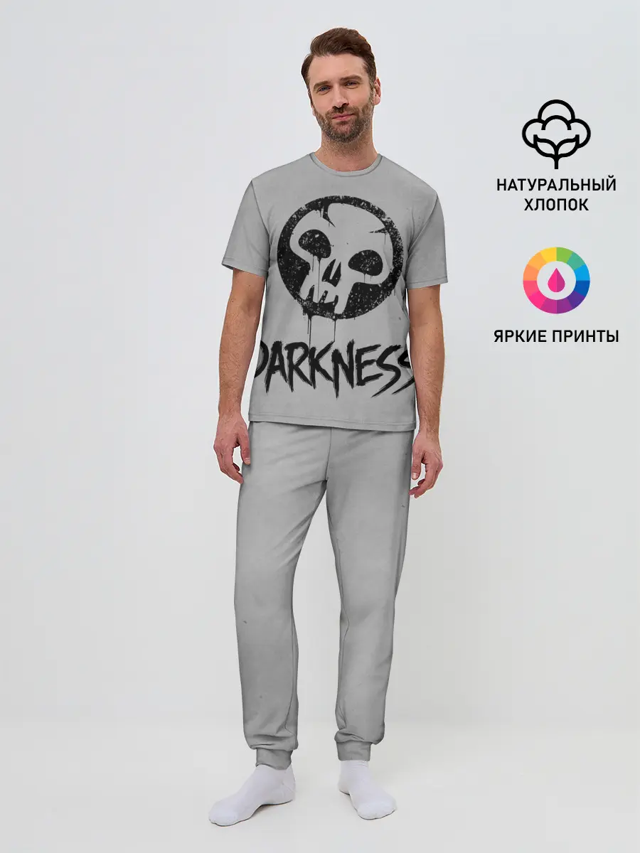 Мужская пижама с брюками / Emblems Darkness