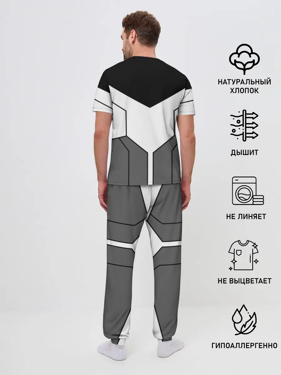 Мужская пижама с брюками / Russia