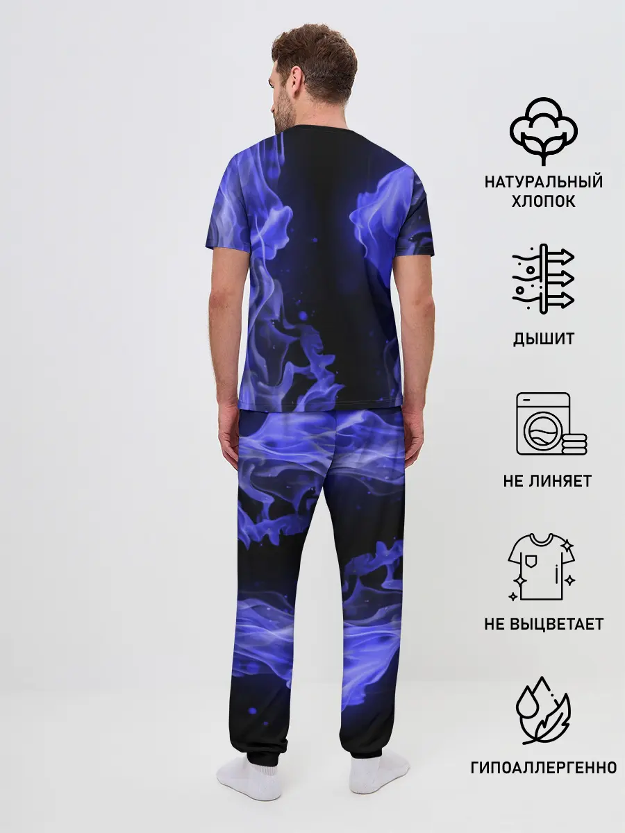 Мужская пижама с брюками / BMW FIRE