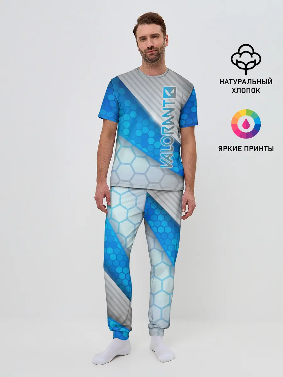 Мужская пижама с брюками / Valorant