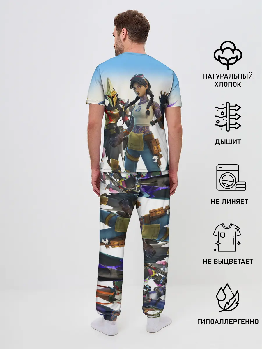 Мужская пижама с брюками / ФОРТНАЙТ 3 СЕЗОН