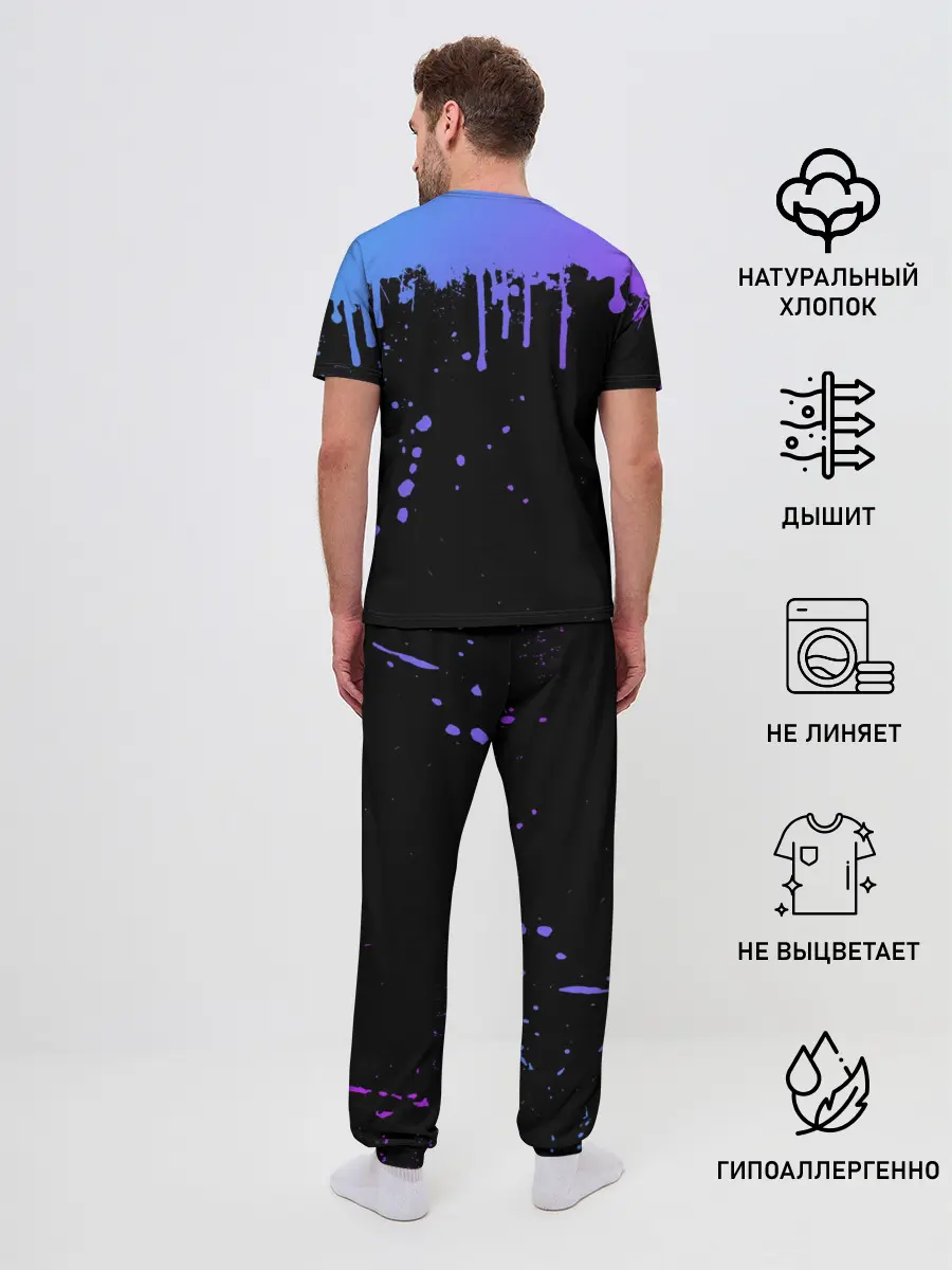 Мужская пижама с брюками / MARSHMELLO
