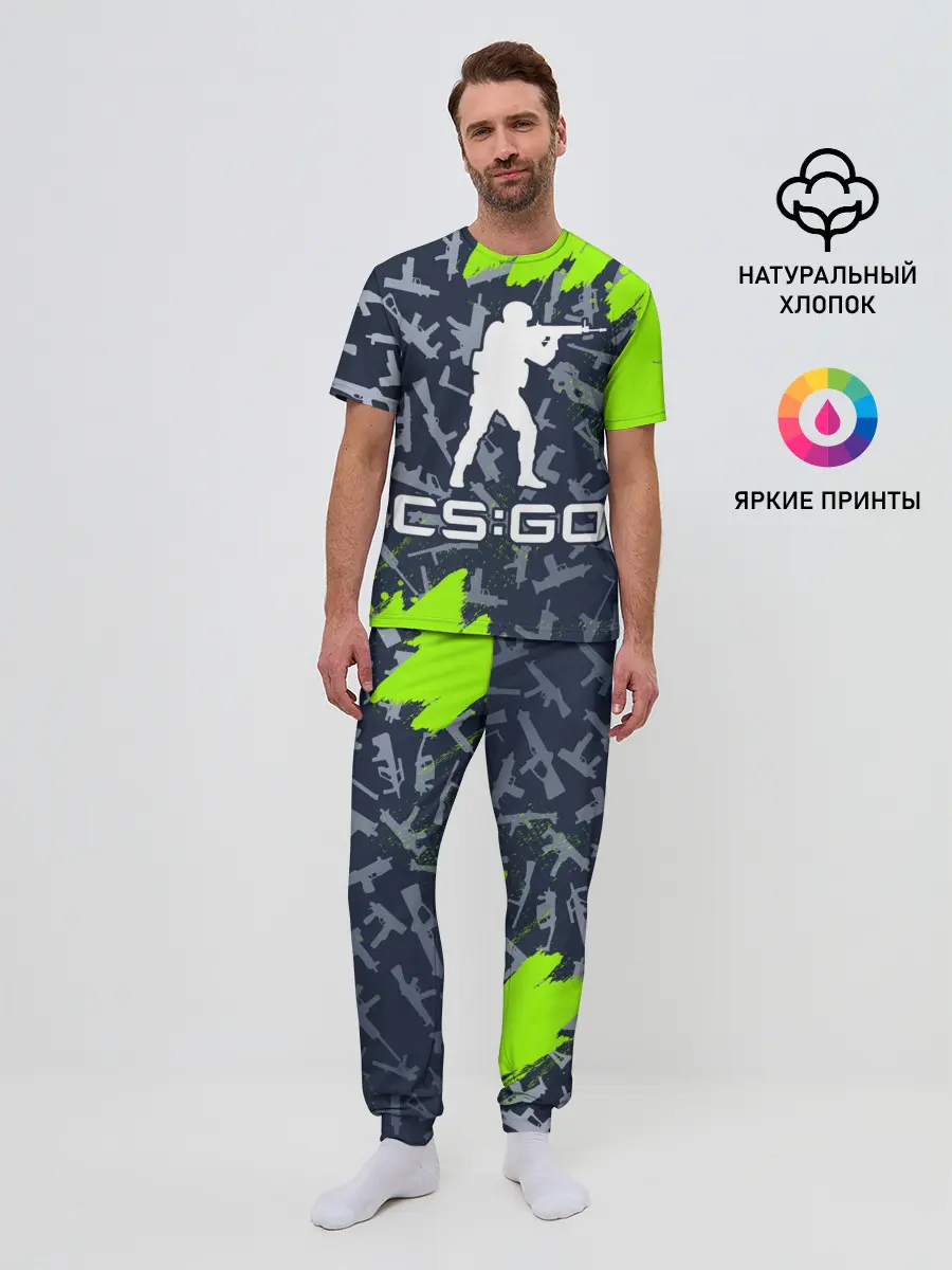 Мужская пижама с брюками / CS GO | КС ГО