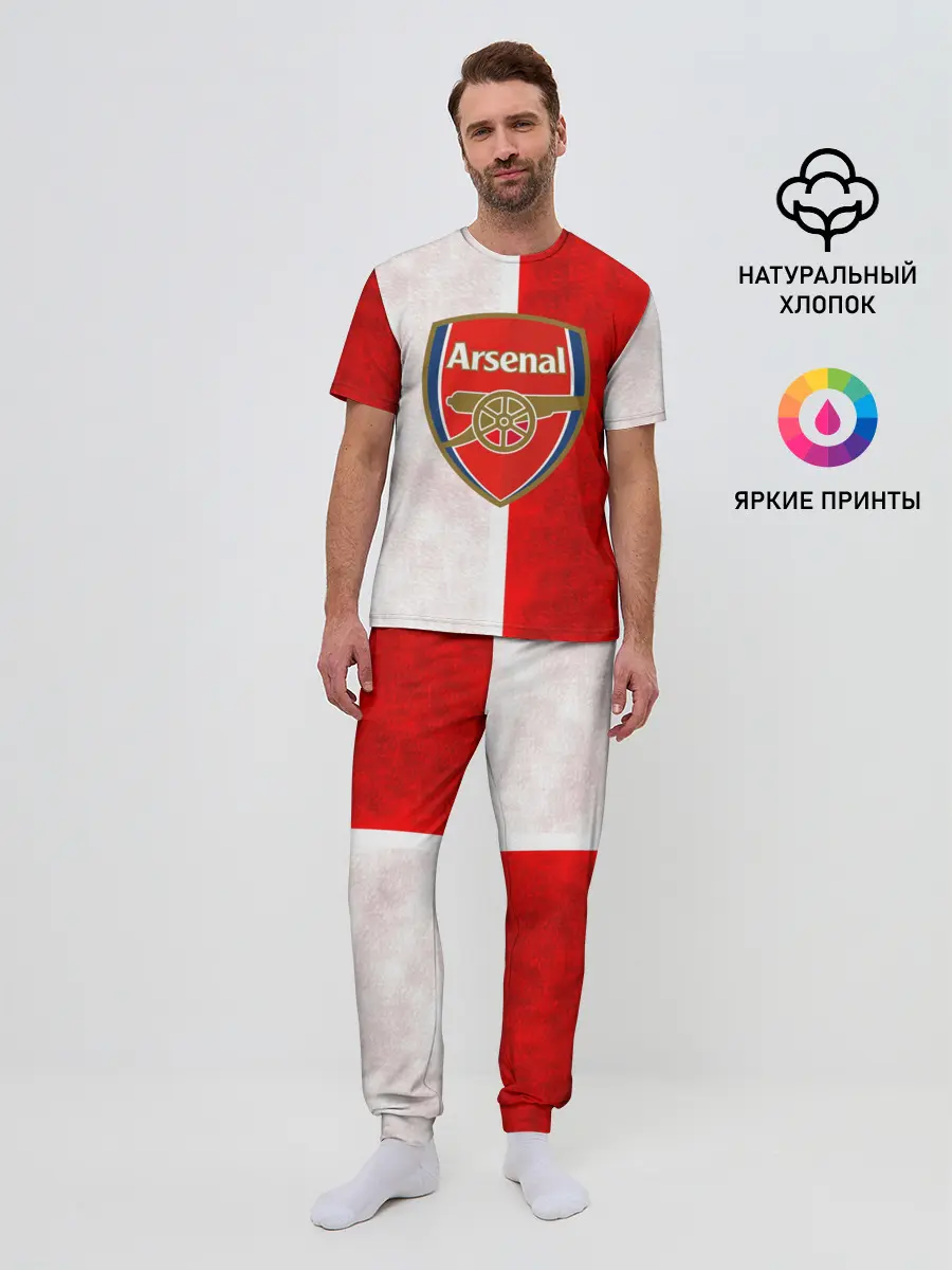 Мужская пижама с брюками / FC Arsenal 3D