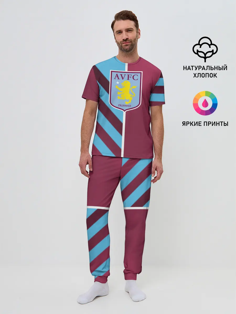 Мужская пижама с брюками / Астон Вилла