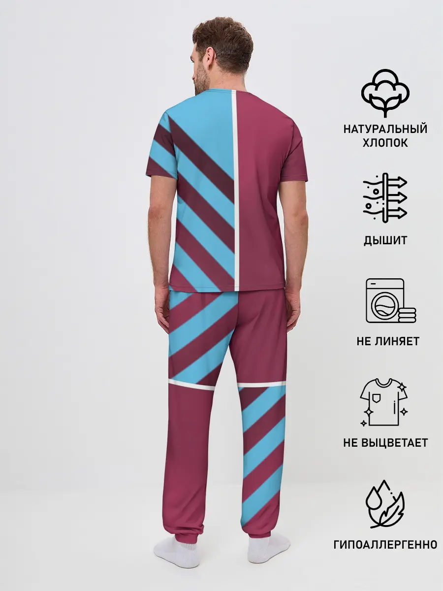 Мужская пижама с брюками / Астон Вилла