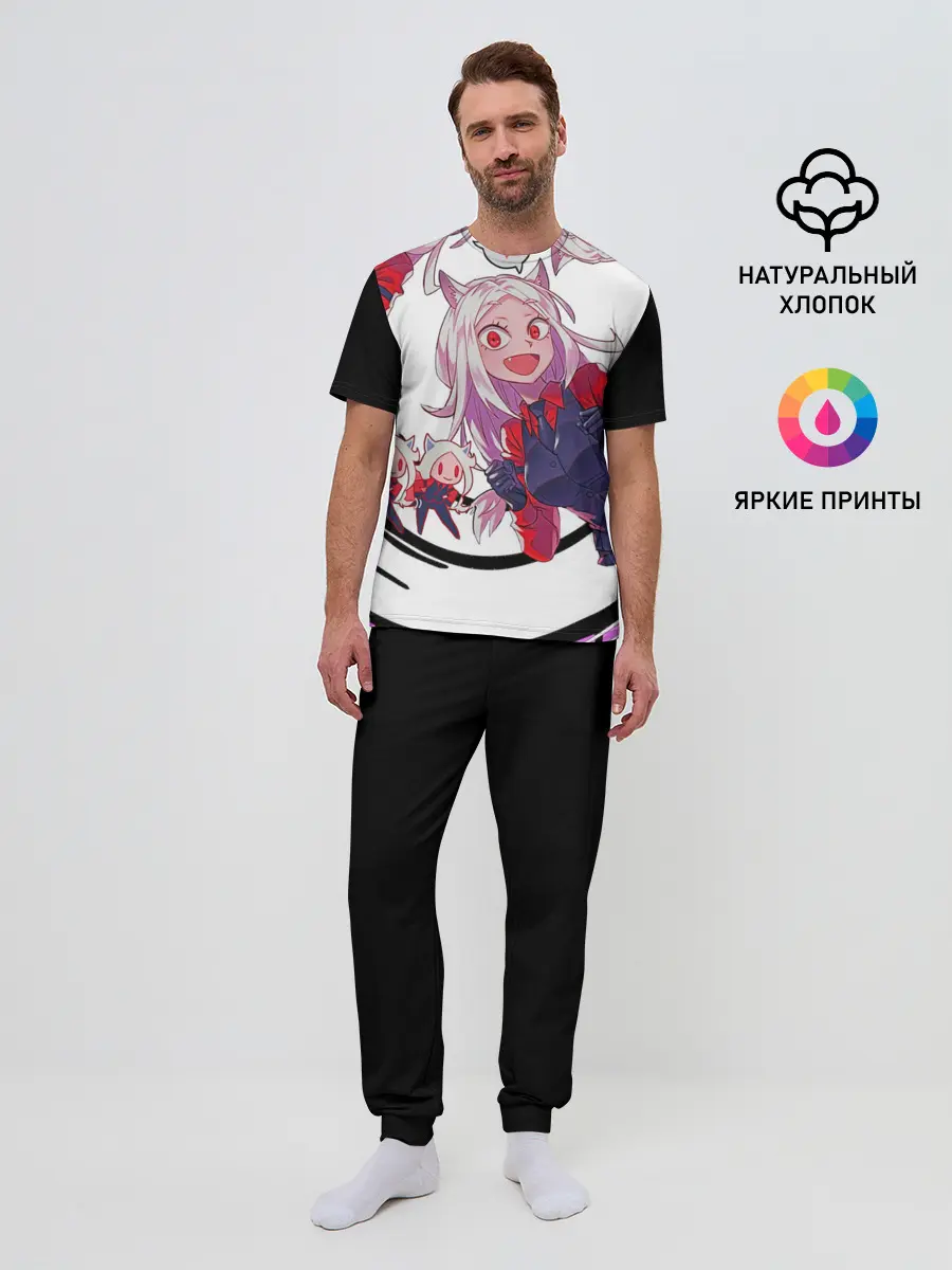 Мужская пижама с брюками / Helltaker