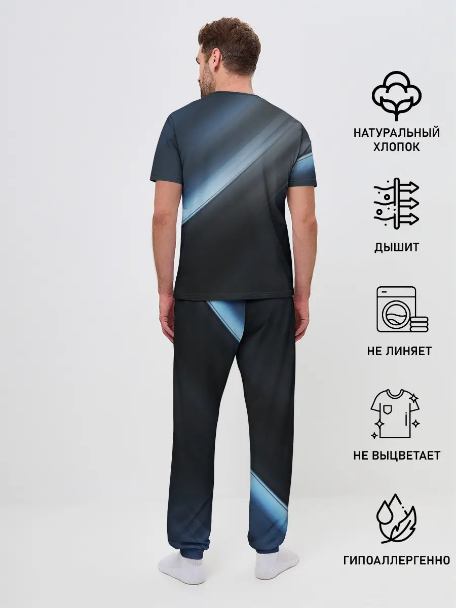 Мужская пижама с брюками / BMW