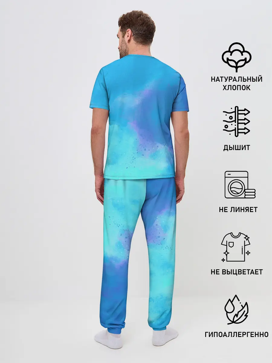 Мужская пижама с брюками / Унесенные призраками Хаку