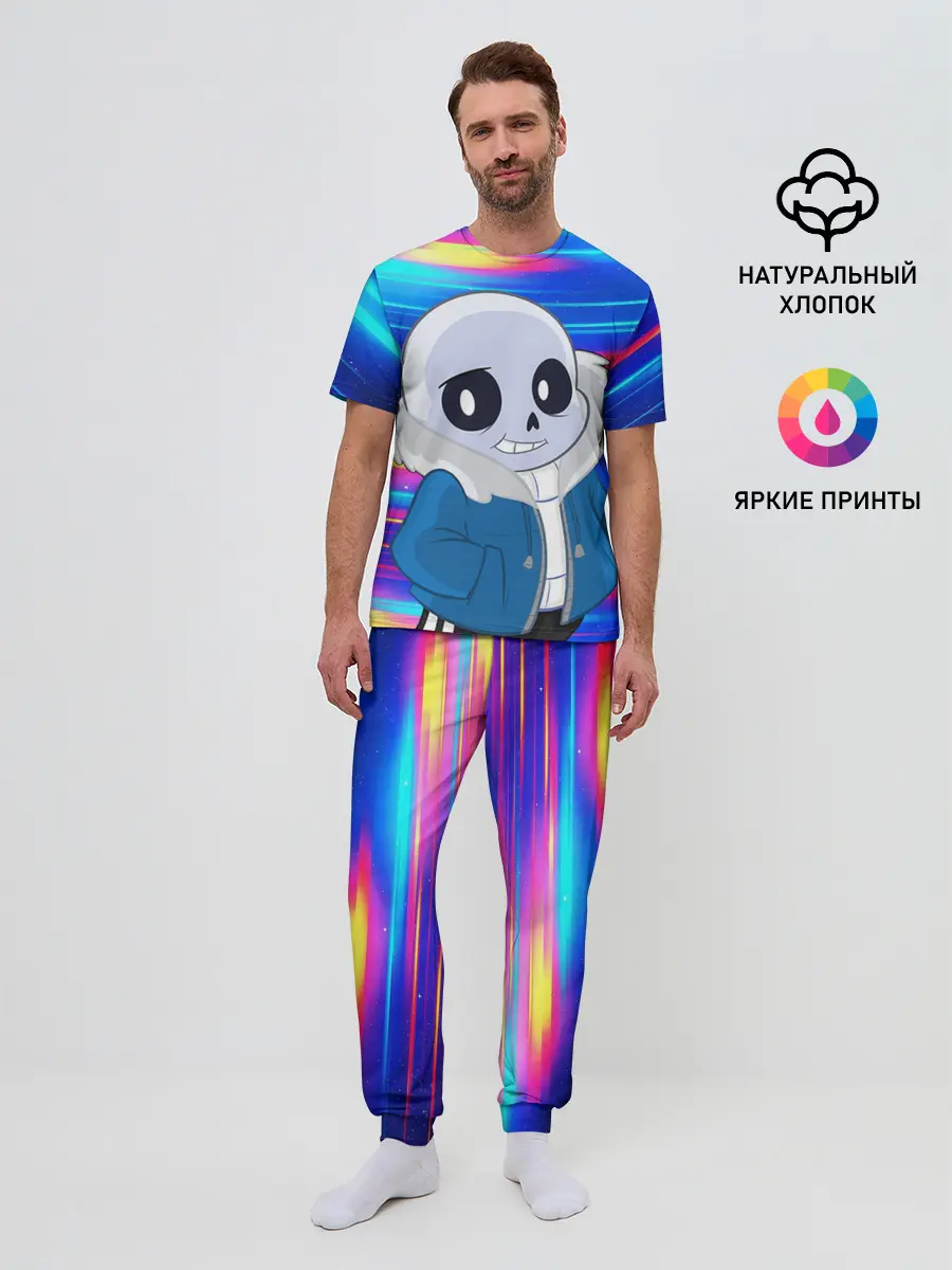 Мужская пижама с брюками / Sans undertale | Санс