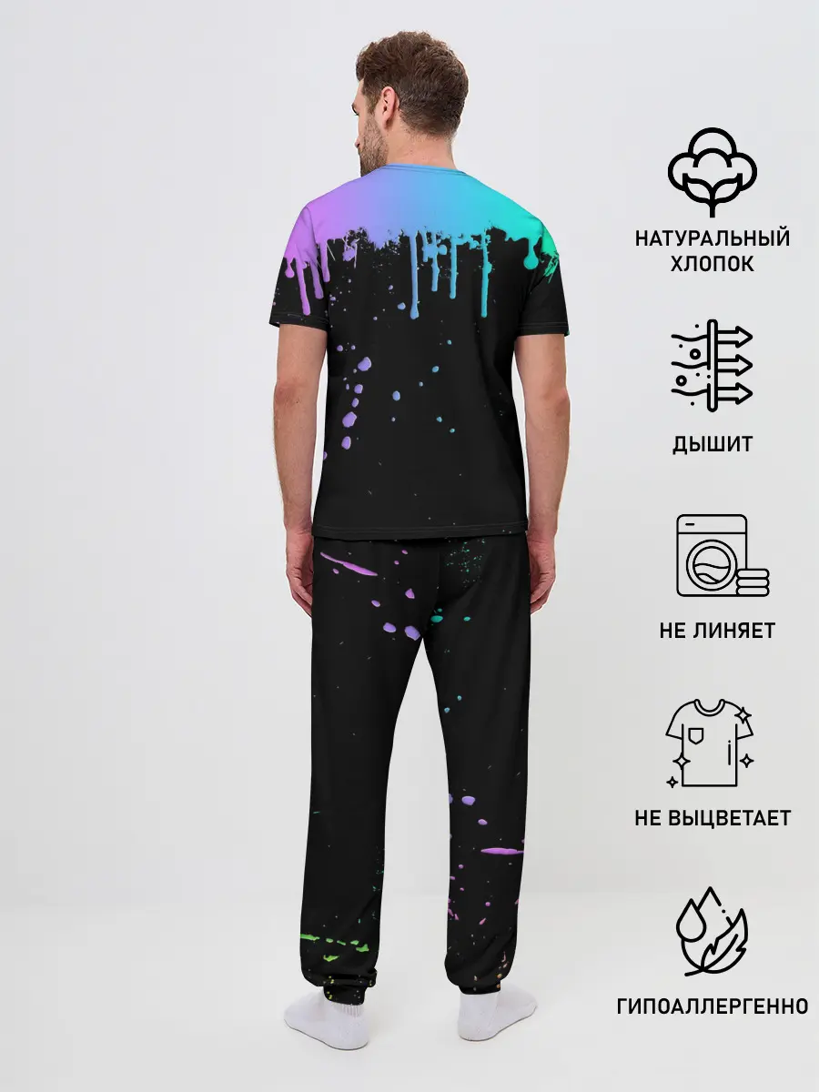 Мужская пижама с брюками / MARSHMELLO