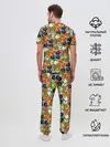Мужская пижама с брюками / Папуги