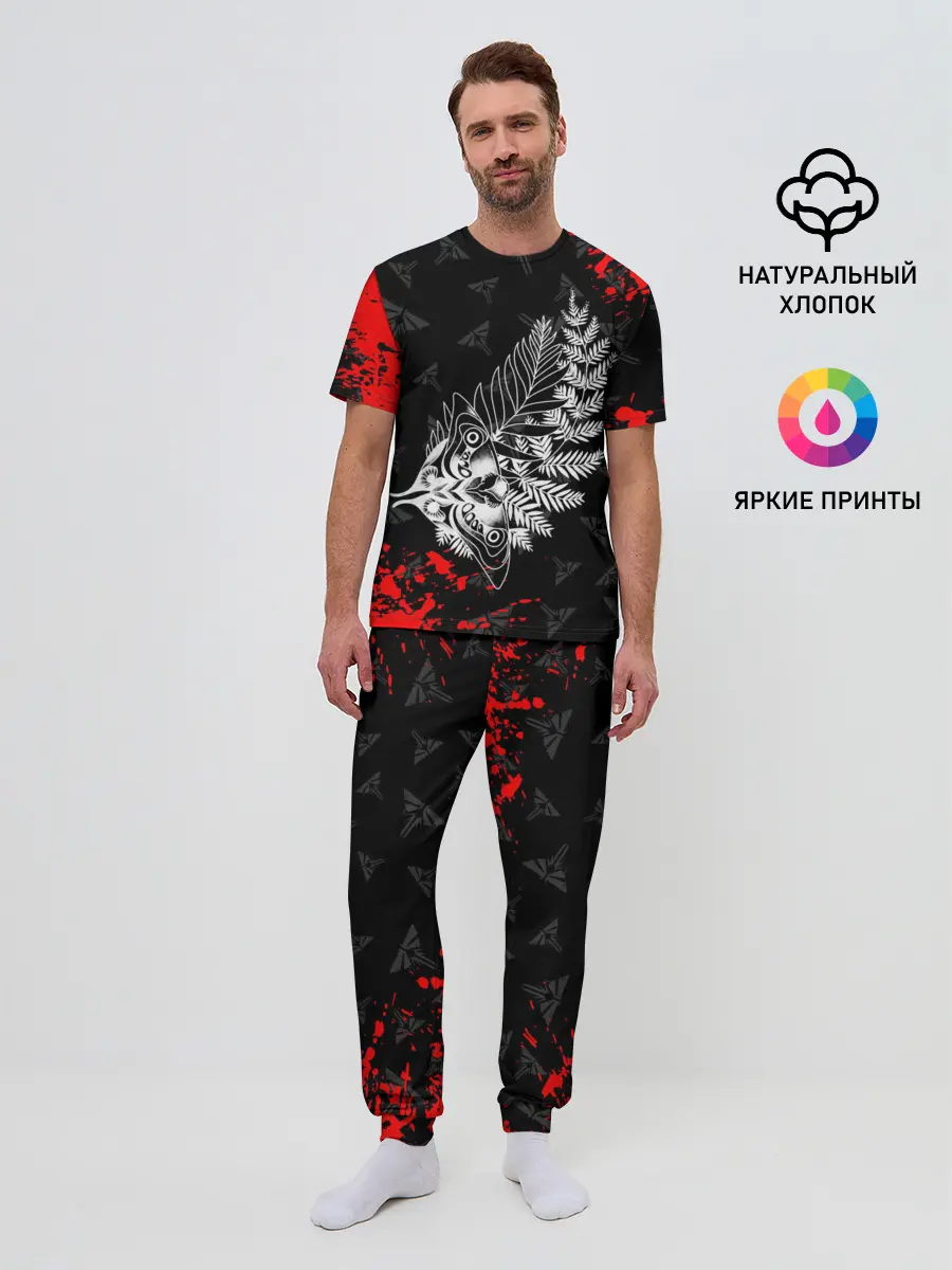 Мужская пижама с брюками / THE LAST OF US 2 ТАТУ ЭЛЛИ