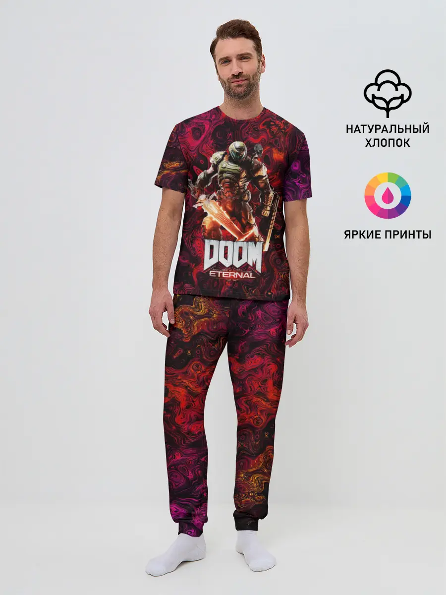 Мужская пижама с брюками / Doom Eternal | Дум Этернал