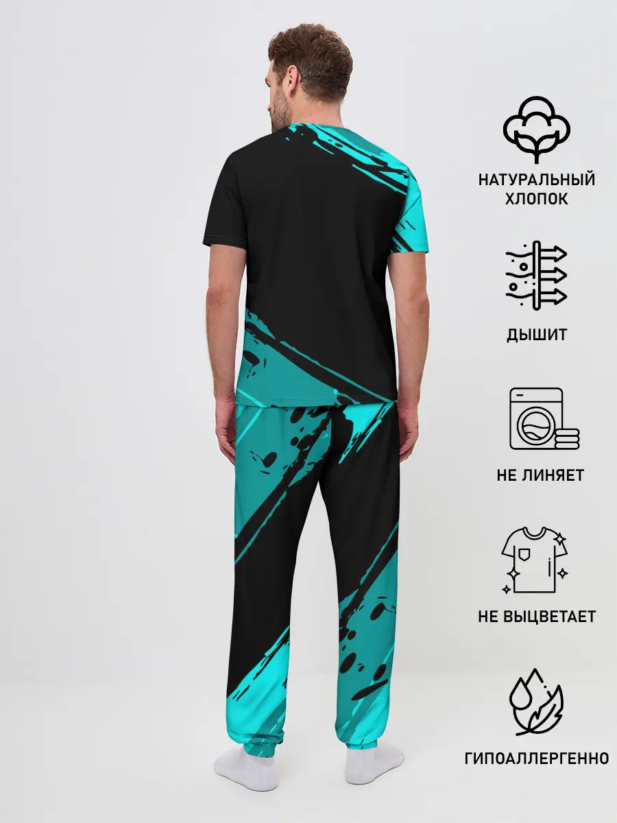 Мужская пижама с брюками / FIREFIGHTER 1649 RUSSIA