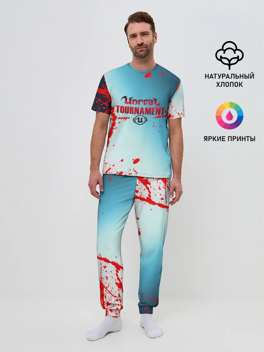 Мужская пижама с брюками / Unreal Tournament