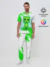 Мужская пижама с брюками / MINECRAFT CREEPER