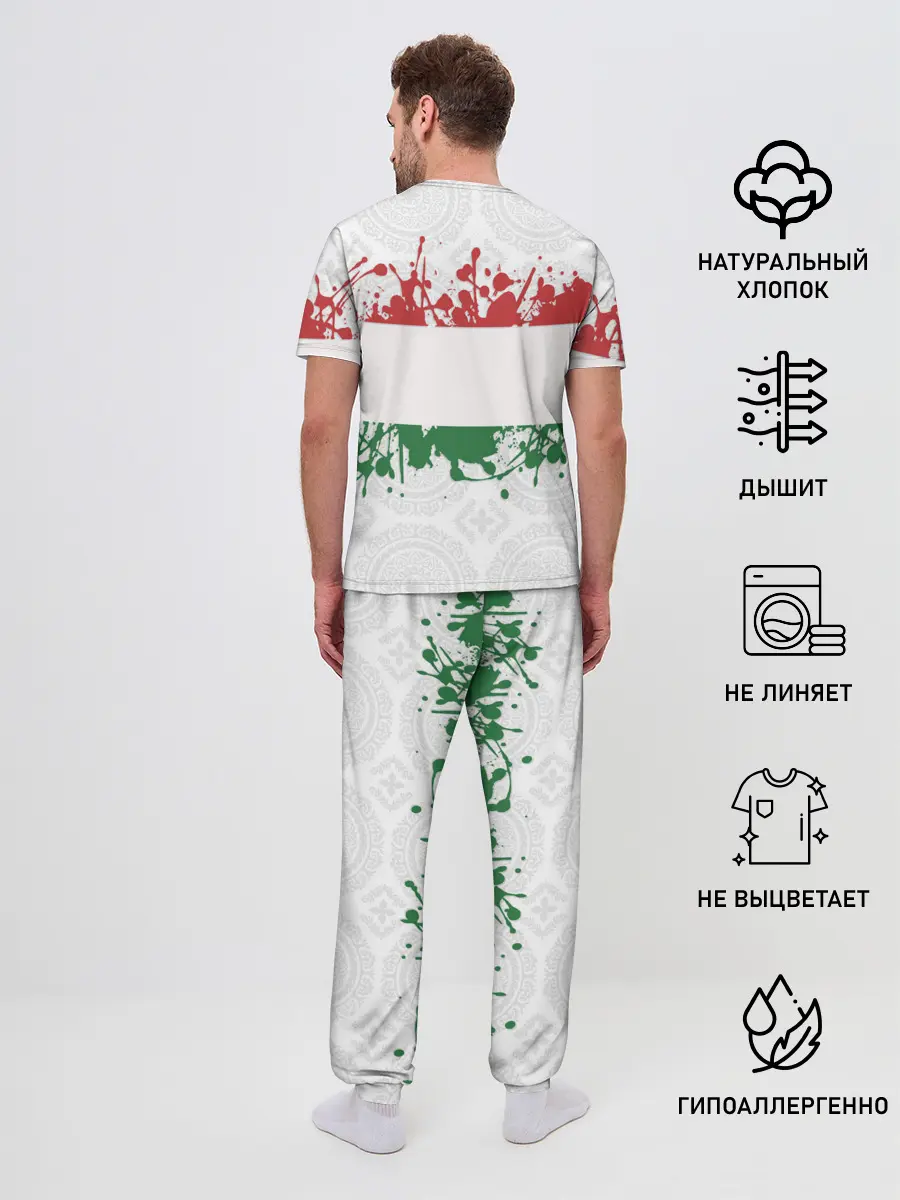 Мужская пижама с брюками / Таджикистан