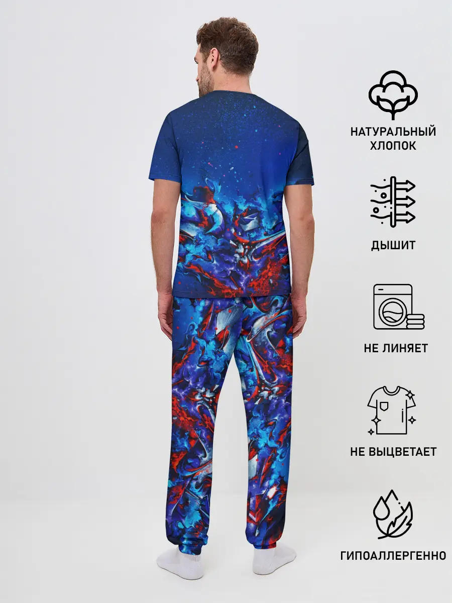 Мужская пижама с брюками / Casual Color | Style