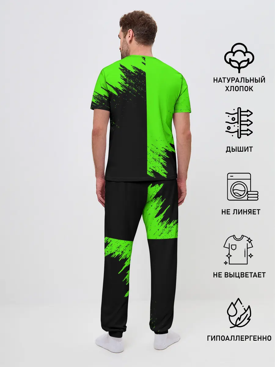 Мужская пижама с брюками / BILLIE EILISH / БИЛЛИ АЙЛИШ