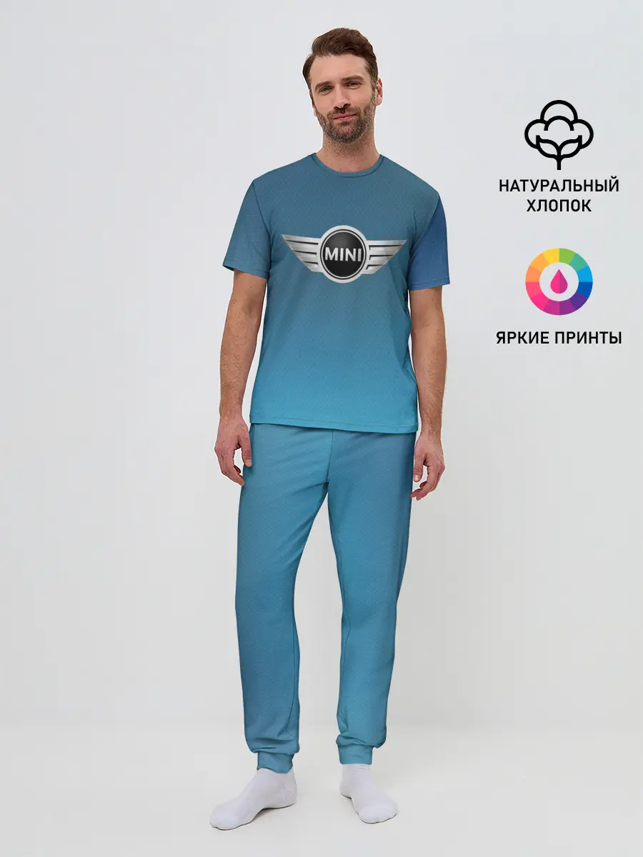 Мужская пижама с брюками / mini
