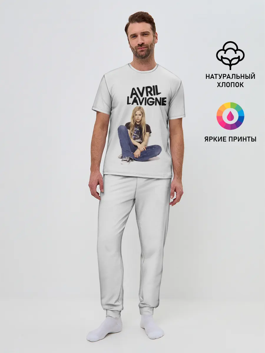 Мужская пижама с брюками / Аврил Лавин
