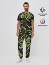 Мужская пижама с брюками / Геометрическая абстракция