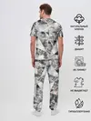 Мужская пижама с брюками / зеркальный калейдоскоп