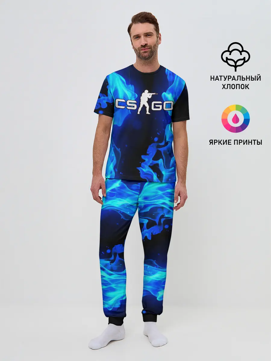 Мужская пижама с брюками / COUNTER STRIKE