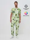 Мужская пижама с брюками / овощи