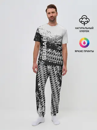 Мужская пижама с брюками / SUBARU