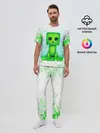 Мужская пижама с брюками / MINECRAFT CREEPER