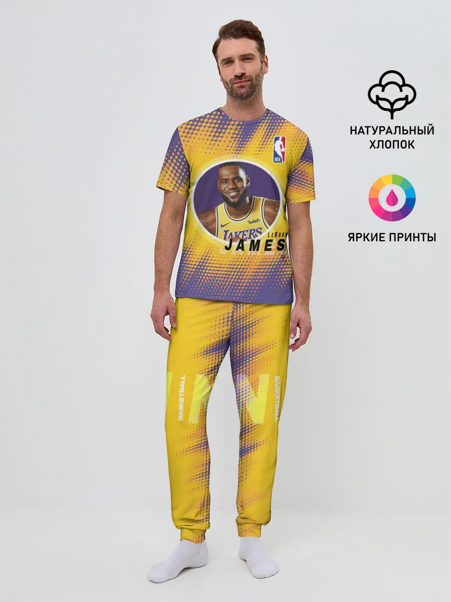 Мужская пижама с брюками / LeBron James