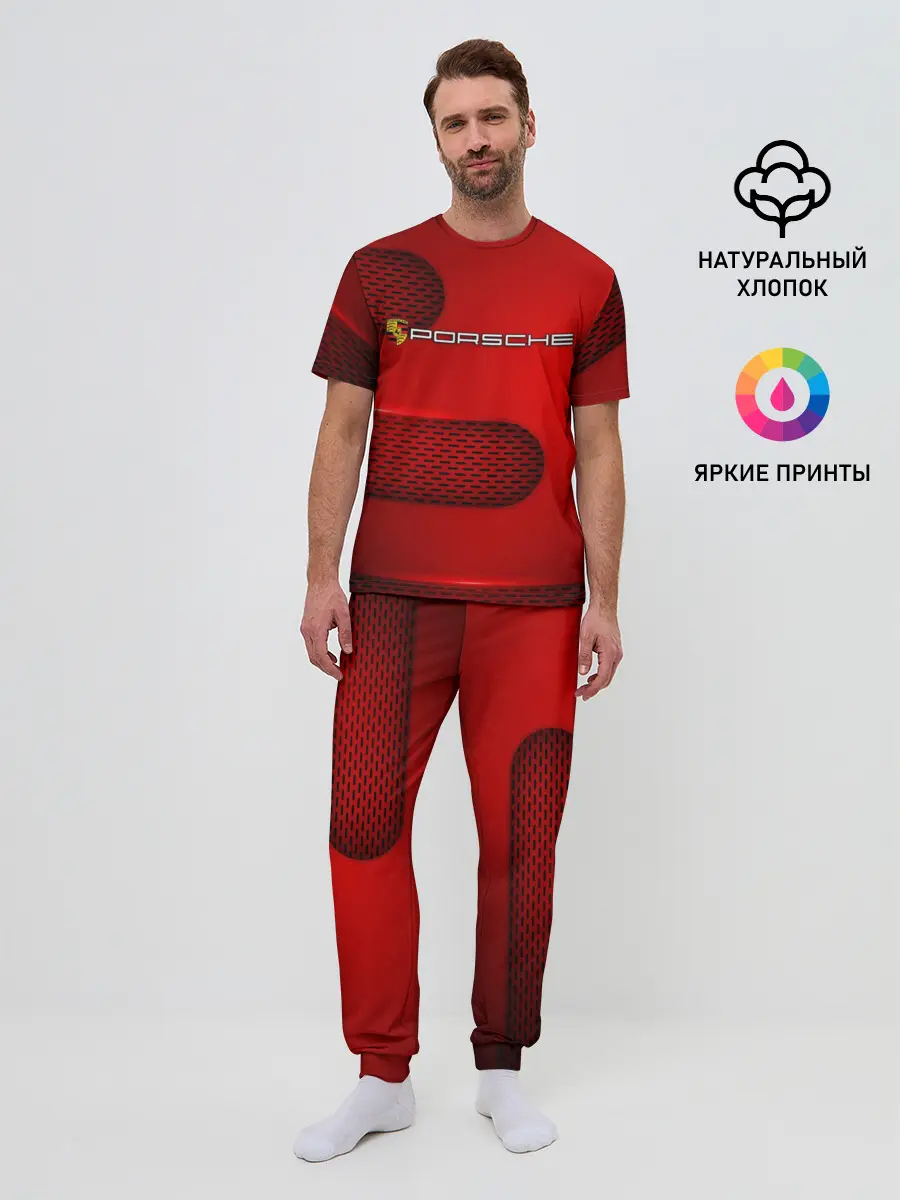 Мужская пижама с брюками / PORSCHE