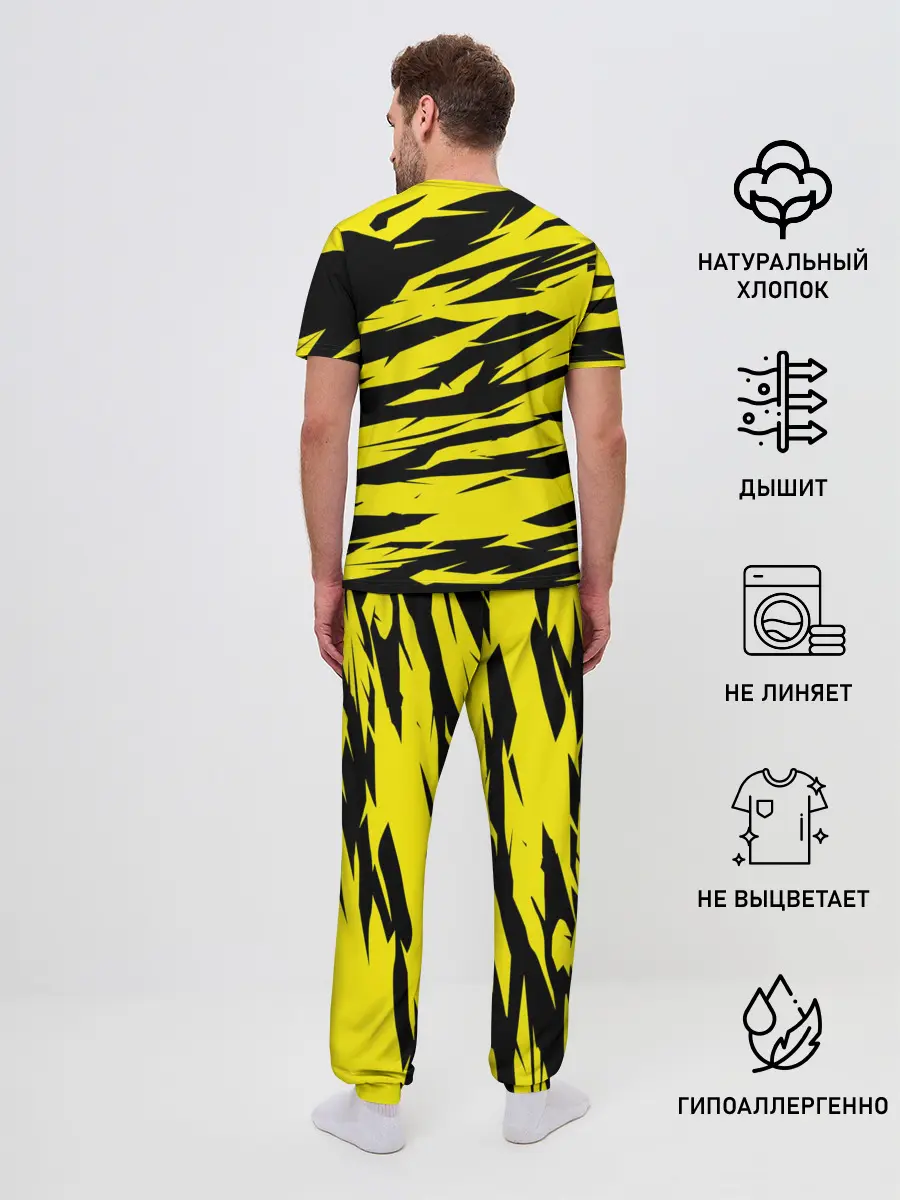 Мужская пижама с брюками / Форма для мотокросса FOX