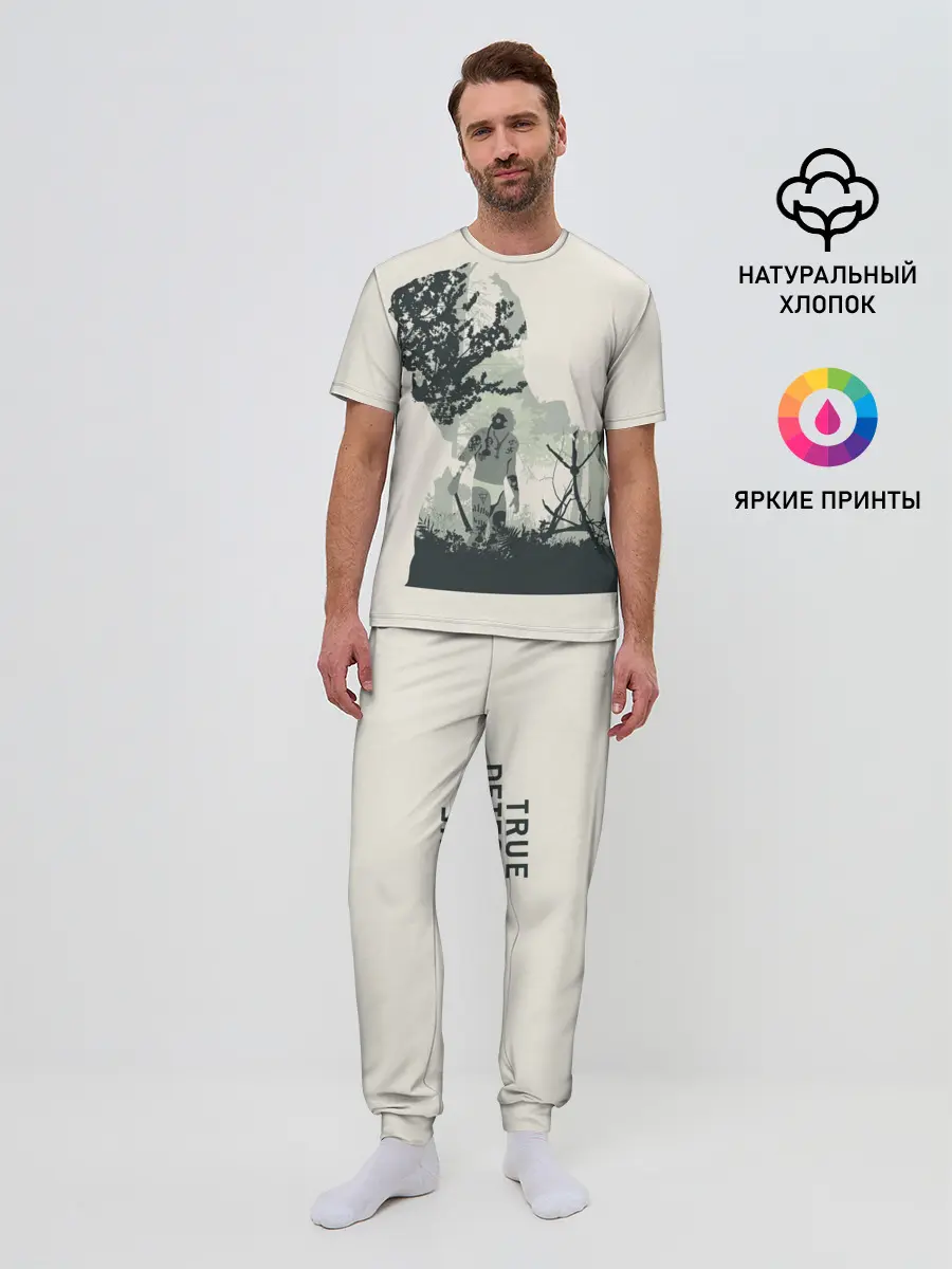 Мужская пижама с брюками / Настоящий детектив